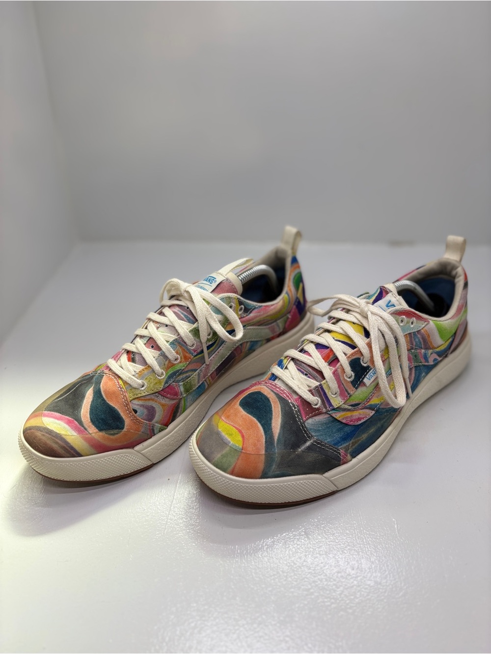 Vans UltraRange Neo VR3 Multicolor Psychedelic Swirl Sneakers Men’s 12 EU 46 - Picture 8 of 15